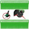 FVBJD 100 Pièces Lames En Plastique,Florabest Border Cutter, Lame De Tondeuse En Plastique Pour Coupe Bordure Florabest(La Couleur Verte) -Tondeuse Et Accessoires Boutique 58677360 1