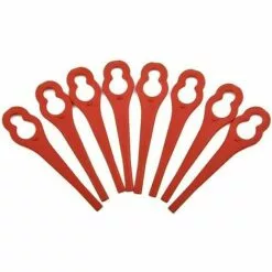 FVBJD Lot De 100 Lames De Rechange En Plastique Pour Ferrex/Aldi FAR 20-1 97699 2002706 FE220 -Tondeuse Et Accessoires Boutique 58677418 4