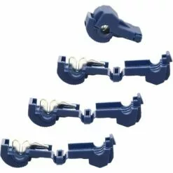 FVBJD Bornes De Raccordement Pour Câble Périphérique, Set De 4 Connecteur De Dérivation En T, Connecteur Rapide, Connecteur De Courant, Connecteur De Câble Pour La Fixation De La Boucle, 14010403