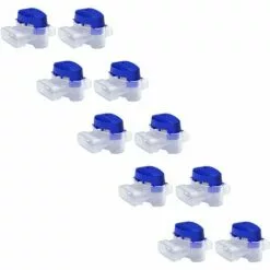 FVBJD Set De Connecteurs De Câbles Pour Robot Tondeuse - 10 Raccords Remplis De Gel Pour Étendre Ou Réparer Fil Electrique Bas Voltage Tondeuse Automatique - Étanches, Sûrs, Dénudage Inutile