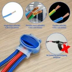 FVBJD 20 Pièces Connecteurs De Câbles Pour Robot Tondeuse, Raccords De Câble Périphérique Du Robot, Connecteurs Support Pour Câble Tondeuses à Gazon Robotiques Extérieures De Jardin -Tondeuse Et Accessoires Boutique 58758236 5