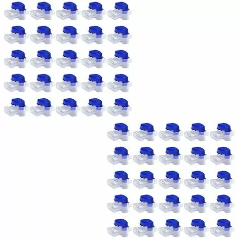 FVBJD Set De Connecteurs De Câbles Pour Robot Tondeuse - 50 Raccords Remplis De Gel Pour Étendre Ou Réparer Fil Electrique Bas Voltage Tondeuse Automatique - Étanches, Sûrs, Dénudage Inutile 3 FVBJD Set De Connecteurs De Câbles Pour Robot Tondeuse - 50 Raccords Remplis De Gel Pour Étendre Ou Réparer Fil Electrique Bas Voltage Tondeuse Automatique - Étanches, Sûrs, Dénudage Inutile