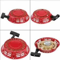HIASDFLS Démarreur De Recul, Assemblée De Début De Traction De Démarreur De Recul Pour Le Générateur D'Essence 2Kw 168F -Tondeuse Et Accessoires Boutique 59007832 5
