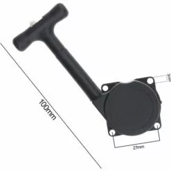 HIASDFLS Démarreur À Traction De Moteur Rappel Compatible Pour 1/10 Hsp R025 R020 16-21 Rc Nitro Voiture Atv Mini Dirt Bicyclette -Tondeuse Et Accessoires Boutique 59007833 3