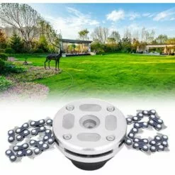 LIFCAUSAL 65Mn Durable Tondeuse Tête Bobine Jardin Tondeuse À Gazon Débroussailleuse Jardin Herbe Chaîne Tondeuse Pour Tondeuse À Gazon -Tondeuse Et Accessoires Boutique 60093526 4