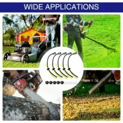 OUSUDELA 5 Ensembles Universel Filtre à Essence Kit, Tube D'étanchéité, Durites D'essence De Tondeuses Avec Poire D Amorçage, Pour Coupe-Herbe, Débroussailleuse, Tronconneuse Taille-Haie -Tondeuse Et Accessoires Boutique 60280035 5