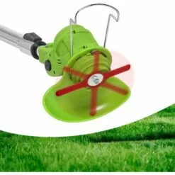 AOUGO 10 Pièces Lames De Tondeuse Jardin Tondeuse Accessoires, Lames De Rechange En Plastique, Outils De Jardin, Petit Trou 5mm, Pour Jardin Pelouse Tondeuse, Coupe-Bordures Sans Fil(Rouge) -Tondeuse Et Accessoires Boutique 60576081 5