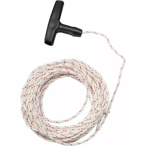ZOLGINAH Corde De Démarreur à Rappel 10 Mètres 3,0 Mm Corde De Traction Avec 3 Pièces Poignée De Démarrage Pour Pièces De Tondeuse à Gazon Tondeuse à Tronçonneuse Brosse à Bordure Moteur De Coupe 5 ZOLGINAH Corde De Démarreur à Rappel 10 Mètres 3,0 Mm Corde De Traction Avec 3 Pièces Poignée De Démarrage Pour Pièces De Tondeuse à Gazon Tondeuse à Tronçonneuse Brosse à Bordure Moteur De Coupe – Image 3