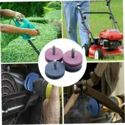 BENOBBY KIDS Conditionneur De Pelouse Double Double Tondeuse à Gazon Affûteur équilibreur Aiguille équilibreur Pour Perceuses électriques Paquet De 3 Rose, Accessoires De Tondeuse à Gazon, -Tondeuse Et Accessoires Boutique 60720486 2