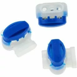 PESCE Connecteurs De Câble Remplis Des Résines, 40 Pièces Connecteurs De Câble Robot Tondeuse Remplis Étanche 3 Trous Fils Électrique Sertis Gel Résine Pour Tondeuses à Gazon Robotiques Automower. -Tondeuse Et Accessoires Boutique 61284309 3