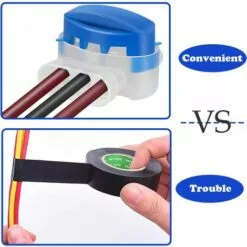 PESCE 18 Pièces Connecteurs De Câble Remplis Des Résines, Connecteurs Pour Câble Périphérique, 314 Connecteurs De Câble Étanche 3 Trous, Parfait Pour Jardin & Extérieur Et Tondeuse Robot -Tondeuse Et Accessoires Boutique 61284311 5