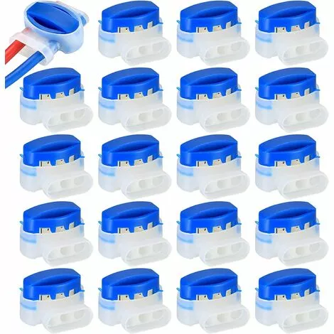 PESCE 20 Pièces Connecteurs De Câbles Pour Robot Tondeuse, Raccords De Câble Périphérique Du Robot, Connecteurs Support Pour Câble Tondeuses à Gazon Robotiques Extérieures De Jardin 3 PESCE 20 Pièces Connecteurs De Câbles Pour Robot Tondeuse, Raccords De Câble Périphérique Du Robot, Connecteurs Support Pour Câble Tondeuses à Gazon Robotiques Extérieures De Jardin