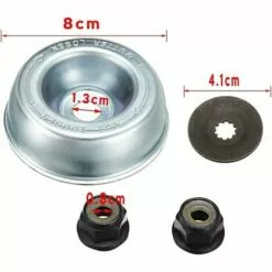DONTODENT Kit De Fixation De Lame En Métal De Remplacement De Haute Qualité 4 Pièces/ensemble Pour Débroussailleuse Stihl Tondeuse à Gazon -Tondeuse Et Accessoires Boutique 61297712 2