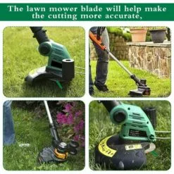 MINKUROW 100 Pièces Lames De Rechange BBC En Plastique, Lames De Coupe Pour Tondeuse à Gazon Et Jardin (vert) -Tondeuse Et Accessoires Boutique 61362978 5