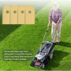 Pour Lames De Tondeuse à Gazon Husqvarna (35*18*0.75mm (or) 30pcs),HANBING -Tondeuse Et Accessoires Boutique 63784359 4