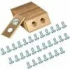 MEZHENG Lot De 30 Lames De Rechange En Titane Pour Tondeuse Robot Worx Landroid Lames En Titane Et Vis Améliorées Pour Tondeuse Robot Worx Landroid -Tondeuse Et Accessoires Boutique 63799642 1