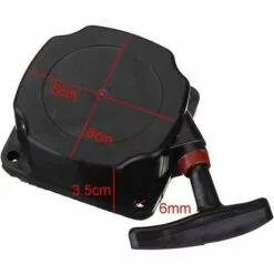 SINCèREETALI Recoil Pullstart Pull Démarreur Pour Débroussailleuse Tondeuse à Gazon Noir -Tondeuse Et Accessoires Boutique 63818807 2