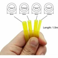 SINCèREETALI 4 Pièces Tuyaux D'Essence Longueur 1.5m Tuyau De Conduite De Carburant Universel Outils De Jardin Jaune Transparent Pour Souffleur Tondeuse Tronçonneuse Tondeuse à Gazon Accessoires -Tondeuse Et Accessoires Boutique 63821263 2