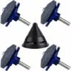 SINCèREETALI Lot De 4 Affûteurs De Lame De Tondeuse à Gazon, Accessoires De Tondeuse à Gazon Avec 1 Kit D'équilibrage De Lame, Outils D'affûtage De Lame De Tondeuse à Gazon -Tondeuse Et Accessoires Boutique 63821927 1