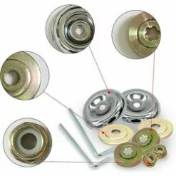 CLEGGFR Debroussailleuse Universelle Kit De Fixation D'écrou Accessoires De Débroussailleuse Pièces De Tondeuse Gazon Accessoire De Rechange 10 Pièces -Tondeuse Et Accessoires Boutique 63823360 5