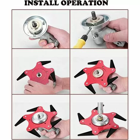 Tête De Travail Ensembles De 9 Pièces Accessoires Pour Tondeuses à Gazon Accessoires De Tête De Travail,HANBING 5 Tête De Travail Ensembles De 9 Pièces Accessoires Pour Tondeuses à Gazon Accessoires De Tête De Travail,HANBING – Image 3