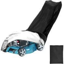 BENOBBY KIDS Housse De Protection Pour Tondeuse à Gazon 210D En Tissu Oxford Pour Tondeuse à Gazon, Housse De Protection Pour La Plupart Des Modèles De Tondeuses à Gazon（188*63.5*99cm）