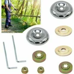 Dontodent Debroussailleuse Universelle Kit De Fixation D'écrou Accessoires De Débroussailleuse Pièces De Tondeuse Gazon Accessoire De Rechange 10 Pièces