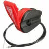 BF Câble D'accélérateur De Tondeuse à Gazon Kit De Poignée De Levier De Commutateur De Commande Universel Pour Tondeuses à Gazon électriques à Essence