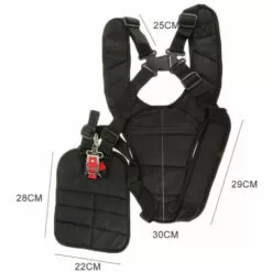 BF Sangles De Tondeuse à Gazon Bretelles Doubles Bretelles Simples Bretelles Doubles Pour Tondeuse à Gazon (noir) -Tondeuse Et Accessoires Boutique 64387142 4