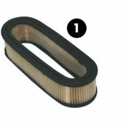 LEM SELECT Filtre à Air Adaptable Briggs Et Stratton 394019 - 102X244X 64 Mm
