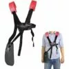 MEZHENG Tondeuse à Bandoulière-tondeuse à Harnais Double épaule Avec Ceinture De Nylon Durable Adjuestable Pour Débroussailleuse Ou Gardenning Pour STIHL FS, Taille-bordures Série Km (Rouge) -Tondeuse Et Accessoires Boutique 64491811 1