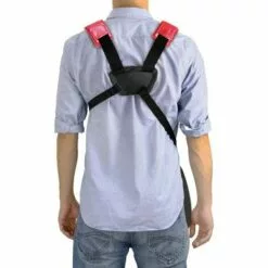 MEZHENG Tondeuse à Bandoulière-tondeuse à Harnais Double épaule Avec Ceinture De Nylon Durable Adjuestable Pour Débroussailleuse Ou Gardenning Pour STIHL FS, Taille-bordures Série Km (Rouge) -Tondeuse Et Accessoires Boutique 64491811 3