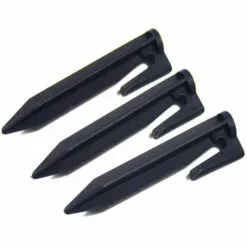 HEGUYEY Lot De 100 Crochets De Fixation Robot Tondeuse à Gazon Robot Tondeuse à Gazon Ancrage Au Sol Support De Câble Guide Ensemble D'accessoires Fixation Pour Fil Périmétrique Fil De Recherche Support De Câble Compatible -Tondeuse Et Accessoires Boutique 64496948 3