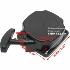 FLYME Démarreur à Lancer, Pièce De Rechange Universelle Pour Débroussailleuses, Débroussailleuses, Débroussailleuses, Débroussailleuses, Tondeuses à Gazon -Tondeuse Et Accessoires Boutique 64497524 2