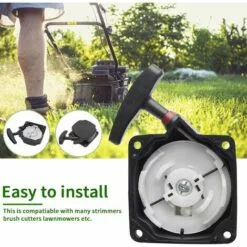 FLYME Démarreur à Lancer, Pièce De Rechange Universelle Pour Débroussailleuses, Débroussailleuses, Débroussailleuses, Débroussailleuses, Tondeuses à Gazon -Tondeuse Et Accessoires Boutique 64497524 5