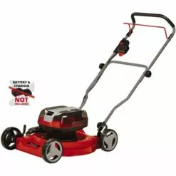 Einhell Tondeuse à Gazon Sans Fil GE-CM 36/48 Li M-Solo Power X-Change (36 V, 48 Cm Largeur De Coupe, Jusqu'à 1000 M², Fonction Mulching) Livré Sans Batterie Ni Chargeur