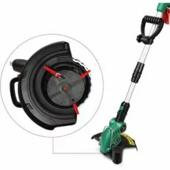 Lames En Plastique 100 Pcs Lames De Tondeuse Pour Jardin Pelouse Tondeuse Accessoires,Lames En Plastique De Rechange Pour Coupe-Bordures 56Vingt -Tondeuse Et Accessoires Boutique 64938930 4