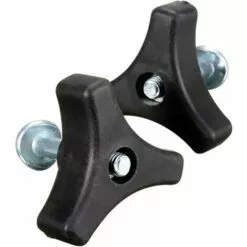 REGALI Lot De 2 Boulons à Poignée Triangulaire, écrous à Oreilles Et Boulons, Outils De Jardin, Boulons De Rechange Pour Tondeuse à Gazon (poignée Triangulaire + Vis De 8 Mm) -Tondeuse Et Accessoires Boutique 65004184 2