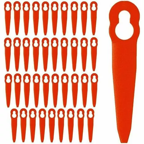 L'FLANEUR 40 Pièces Accessoires De Lames En Plastique De Remplacement Pour STIHL Polycut 2-2 FSA 45 Tondeuse à Gazon Coupe-herbe ANEUR 3 L'FLANEUR 40 Pièces Accessoires De Lames En Plastique De Remplacement Pour STIHL Polycut 2-2 FSA 45 Tondeuse à Gazon Coupe-herbe ANEUR
