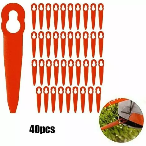 L'FLANEUR 40 Pièces Accessoires De Lames En Plastique De Remplacement Pour STIHL Polycut 2-2 FSA 45 Tondeuse à Gazon Coupe-herbe ANEUR 6 L'FLANEUR 40 Pièces Accessoires De Lames En Plastique De Remplacement Pour STIHL Polycut 2-2 FSA 45 Tondeuse à Gazon Coupe-herbe ANEUR – Image 4