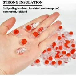 100pcs Scotchlok UY Connecteur Etanche,Connecteurs De CâBle Remplis Des RéSines Colliers De Connexion Pour Jardin & ExtéRieur La Tondeuse à Gazon Robotique S'arêern -Tondeuse Et Accessoires Boutique 65364732 3