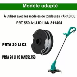OSQI Lot De 6 Bobines De Rechange Pour Débroussailleuse Sans Fil Parkside PRTA 20-Li C3 IAN351753 10 OSQI Lot De 6 Bobines De Rechange Pour Débroussailleuse Sans Fil Parkside PRTA 20-Li C3 IAN351753 -Tondeuse Et Accessoires Boutique 65500861 4