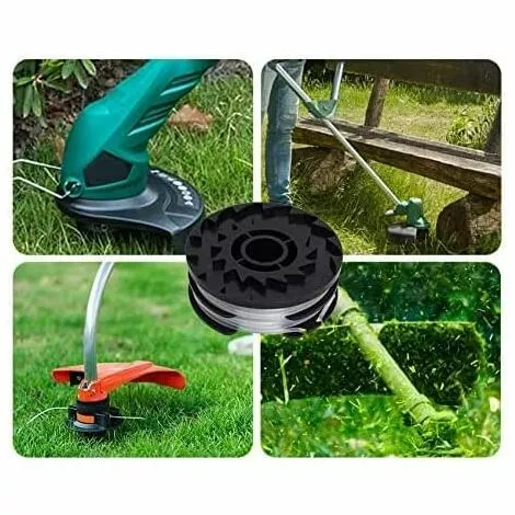 OSQI Lot De 6 Bobines De Rechange Pour Débroussailleuse Sans Fil Parkside PRTA 20-Li C3 IAN351753 7 OSQI Lot De 6 Bobines De Rechange Pour Débroussailleuse Sans Fil Parkside PRTA 20-Li C3 IAN351753 – Image 5