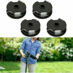 OSQI Lot De 4 Bobines De Rechange Pour Débroussailleuse Sans Fil Parkside PRTA 20-Li C3 IAN351753 -Tondeuse Et Accessoires Boutique 65501609 5