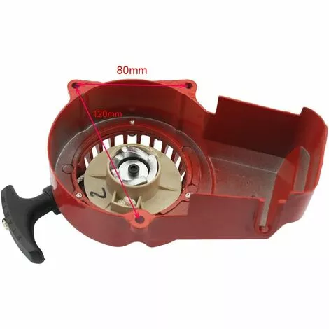 OSQI Alliage Start Pull Starter Remplacement Pour 2 Temps 49cc 47cc Dirt Pocket Bike Mini ATV Rouge 7 OSQI Alliage Start Pull Starter Remplacement Pour 2 Temps 49cc 47cc Dirt Pocket Bike Mini ATV Rouge – Image 5