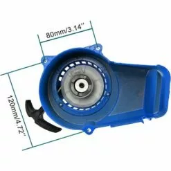 OSQI Alliage Start Pull Starter 2 Temps De Remplacement Pour Moto ATV UTV Quad Pit Dirt Bike Buggy Go Kart 49 Cc 47 Cc Dirt Pocket Bike Mini ATV Bleu -Tondeuse Et Accessoires Boutique 65502345 5