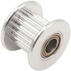OSQI 2 GT GT2 Courroie Poulie De Renvoi En Aluminium 20 Dents Dent 3 Mm Alésage 5 Mm Pour Imprimante 3d Courroie De Distribution 6 Mm 10 Mm De Largeur (lot De 5 Pièces) (10 Mm - 20T - Alésage 5 Mm, Avec Dent -Tondeuse Et Accessoires Boutique 65502548 2