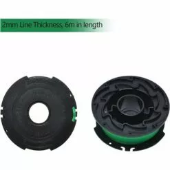 OSQI A6486-XJ Compatible Avec Les Tondeuses à Gazon Black & Decker, Bobine De Tondeuse à Gazon D'une épaisseur De Ligne De 2 Mm Et D'une Longueur De 6 M Pour Débroussailleuses GL8033 / GL9035 / GL7033, A6486 8 OSQI A6486-XJ Compatible Avec Les Tondeuses à Gazon Black & Decker, Bobine De Tondeuse à Gazon D'une épaisseur De Ligne De 2 Mm Et D'une Longueur De 6 M Pour Débroussailleuses GL8033 / GL9035 / GL7033, A6486 -Tondeuse Et Accessoires Boutique 65503638 3