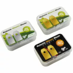 CATHERINE Lame De Rechange Pour Tondeuse à Gazon Robotique 45 X, Lame En Titane, Compatible Avec Les Tondeuses Robotiques Husqvarna Automower Gardena, Boîte En Plastique, (plaqué Titane 0,45 Mm) -Tondeuse Et Accessoires Boutique 65615010 5