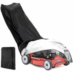 FUHUIDATRADING Housse De Tondeuse à Gazon, Housse De Protection Pour Tondeuse à Gazon Etanche Pour Extérieur Jardin Pelouse